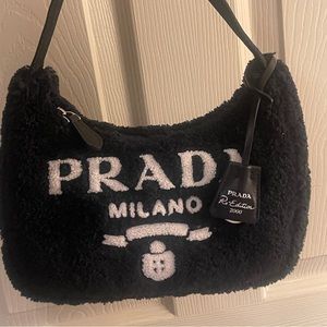 Prada Re-Edition 2000 terry-effect mini bag